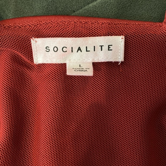 Socialite Ruby Red Bodysuit - Picture 7 of 9